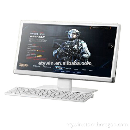 computer assembly gaming graphic card,all in one pc without CPU or hardware,desktop all in one type pc 21.5inch